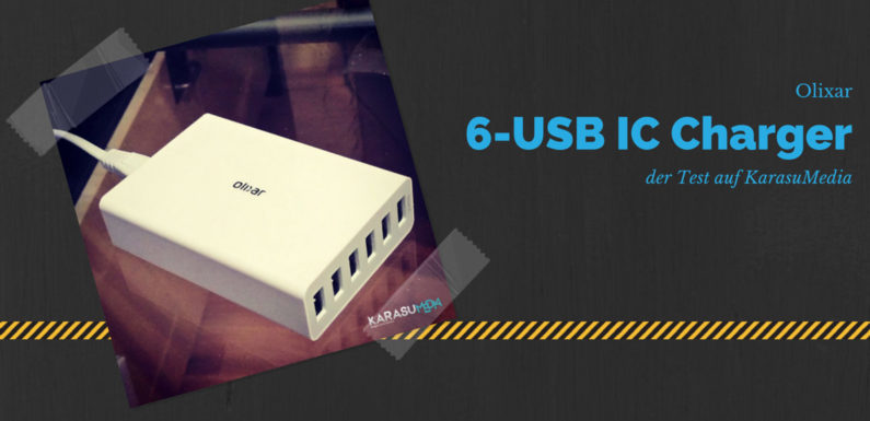 USB Ladegerät - Olixar 6 Slot USB Smart IC Charger im Test